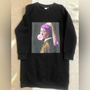 Simons girl with the pearl earring sweater dress